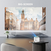 Projecteur d'écran miroir vidéo intelligent pour ordinateur portable de maison intelligente Q200 de bonne qualité, mini projecteur