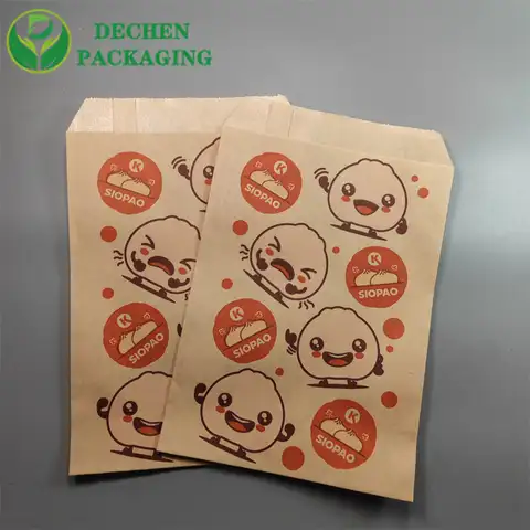 Bag Paper Food Prescription Paper Bag Bread Paper Bag Printing