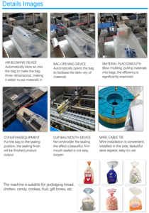 Cortadora de <span class=keywords><strong>Pan</strong></span> Continua con Orificio para Colgar, Abridor de Bolsas Prefabricadas, Máquina para Atar Bolsas de Tostadas, Línea de Producción para Procesamiento de Alimentos y Snacks - Product Image 5