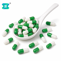 Fabricant Impression de logo personnalisée Capsules HPMC vides transparentes Taille 0 00 Capsules végétariennes transparentes