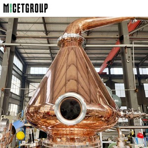 Juego de destilación de whisky Gin de 1500L, sistema de cobre y acero inoxidable, gabinete a prueba de explosiones, destilador certificado CE a la venta - Product Image 4