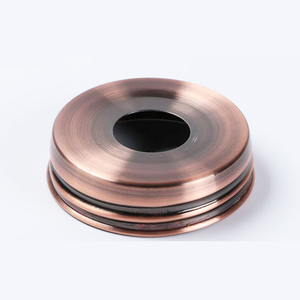 Tùy Chỉnh 70 Mét Đen Đồng Bạc Thép Không Gỉ <span class=keywords><strong>Mason</strong></span> <span class=keywords><strong>Jar</strong></span> Nắp Dầu Gội Lỏng Xà Phòng Dispenser Tay Vít Chai Lotion Bơm Cap - Product Image 4