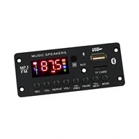 Amplificateur de carte de décodage MP3 12V avec sortie 2x25W, affichage couleur, fonction d'enregistrement/appel téléphonique, modèle JX-Y39
