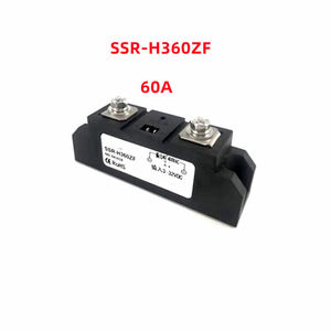 รีเลย์โซลิดสเตตอุตสาหกรรม SSR-H360ZF 60A 80A 100A 120A 150A 200A 250A 300A 400A DC 24V ควบคุม AC สำหรับทำความร้อน โมดูลโซลิดสเตต - Product Image 4