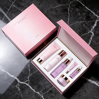Boîte cadeau cosmétique portable personnalisée, écologique, biodégradable, haut de gamme, recyclable, fermeture magnétique, gaufrage quadricolore