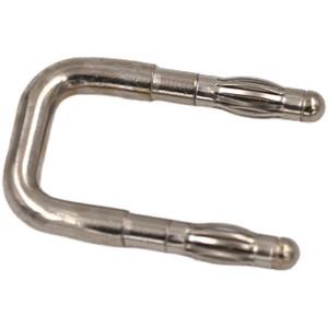 ปลั๊กทองแดงแท้ 26.220 ขนาด <span class=keywords><strong>4</strong></span> มม. สำหรับการต่อสายแบบลัดวงจร พร้อมสายจัมเปอร์ระยะห่าง 19 มม. ปลั๊กสอบเทียบมิเตอร์อเนกประสงค์ AMASS - Product Image 5