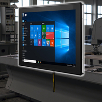 Monitor táctil capacitivo OEM IP65 de 10 puntos Monitor de pantalla táctil industrial de Marco abierto de 15 pulgadas para aplicaciones industriales