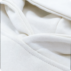 Sweat-shirt à capuche épais de style streetwear gothique avec motif toile d'araignée géométrique, design personnalisé, haute qualité, 420 grammes - Product Image 2