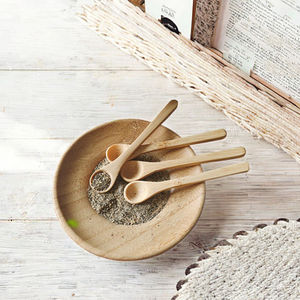 Mini <span class=keywords><strong>cuillère</strong></span> <span class=keywords><strong>en</strong></span> bambou naturelle non finie 9cm classique pour petit assaisonnement crème glacée épice minuscule <span class=keywords><strong>sel</strong></span> <span class=keywords><strong>en</strong></span> poudre mesurant la capacité <span class=keywords><strong>de</strong></span> <span class=keywords><strong>1g</strong></span> 2g - Product Image 2