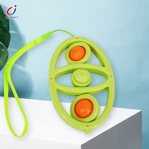Chengji <span class=keywords><strong>Pop</strong></span> Press Fidget Jouet Porte-clés Unisexe Diy Squishy Dessin Animé Coloré Sensoriel Soulagement Du Stress Doigt Spin Jouet - Product Image 5