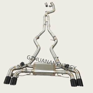 <span class=keywords><strong>Precio</strong></span> de fábrica para <span class=keywords><strong>BMW</strong></span> M340i <span class=keywords><strong>M440i</strong></span> G20 G22 3,0 T 304 silenciador con válvula de acero inoxidable sistema de tubos de escape Valvetronic - Product Image 1