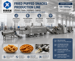 Línea Extrusora de Alta Capacidad para Snacks Inflados y Fritos, para Snacks con Forma de <span class=keywords><strong>Pulpo</strong></span>, Suministro Directo del Fabricante, Línea Automática para la Elaboración de Snacks - Product Image 6