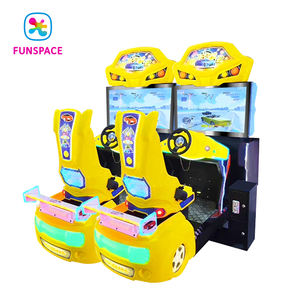 Équipement d'amusement intérieur à jetons Machine de jeu d'arcade vidéo de 42 pouces Simulateur de conduite de course automobile - Product Image 3