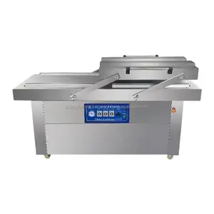 Double Chambers Vacuum Packing Machine for cereals, nuts, cured meats, cheese, smoked fish,