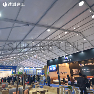 Carpa Rectangular para Exposiciones al Aire Libre, de PVC y Tela Oxford, con Estructura Metálica, Impermeable, para Uso en Ferias Comerciales en Todas las Estaciones - Product Image 4