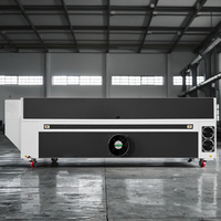 Machine de découpe et gravure laser CO2 à double tête 1490 150W, haute efficacité, refroidie par eau, haute sécurité pour la production en série de produits en pierre et papier