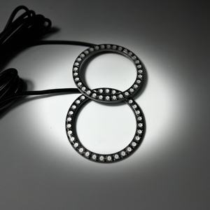Ứng dụng điều khiển giao hưởng mắt thiên thần RGB <span class=keywords><strong>LED</strong></span> Halo Nhẫn Điều kiện Mới với chế độ đuổi theo - Product Image 1