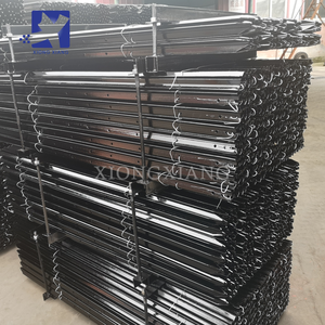 <span class=keywords><strong>Piquet</strong></span> en acier galvanisé à chaud pour clôture industrielle en Y, avec revêtement vinyle/plastique, utilisé avec clôture en grillage métallique - Product Image 6