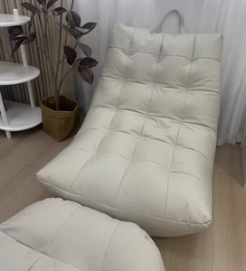 Modern Reclining Fabric Sofa with Caterpillar Design One <b>Seat</b> Lounge Chair for Bedroom Living Room Hotel Use - Product Image 6