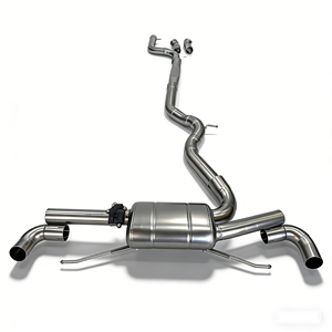 Sistema de Escape Personalizado de Fábrica con Silenciador de Válvula Catback para <span class=keywords><strong>Bmw</strong></span> 320e <span class=keywords><strong>330e</strong></span> B48 G20 2.0t Híbrido Xdrive Tuning, Acero Inoxidable Sus304 - Product Image 1