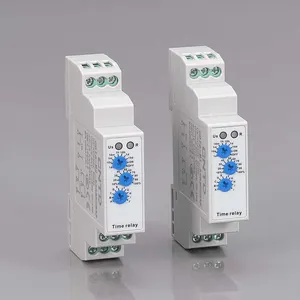 CNTD CDT6-2T216W Miniature Time Relay Dual Delay Timer With IP20 Protection Level AC/DC 12-240V 50-60Hz Epoxy Protected