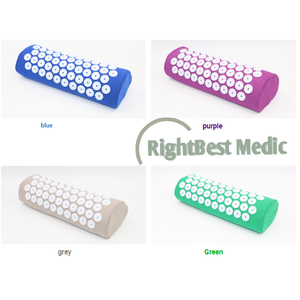 Servikal vertebra akupunktur sırt ve boyun ağrı kesici kas gevşeme stres akupressur matı ve yastık takımı - Product Image 5