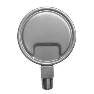 Manomètre à bain d'huile en acier inoxydable 316, 4'' à montage inférieur, 0-40 MPa, haute précision EN837-1, garantie 1 an, large gamme de applications - Product Image 2