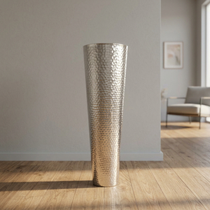 ZE-3249N Stainless Steel Floor Vase Handmade Industrial Design Metal Flower Vase for Premium Decoration - Product Image 3