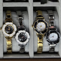Orologio al Quarzo con Ghiera Floreale Argentata, Bracciale Modulare con Charm Italiano per Donna, Quadrante Sunray in Acciaio Inossidabile, Collegamenti Fai-da-te