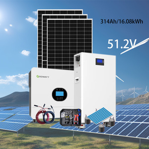 Système d'énergie solaire hybride hors réseau de 3 kW à 8 kW avec onduleur Growatt SPH3000~<span class=keywords><strong>6000TL</strong></span> BL-US et kit d'installation complet - Product Image 2