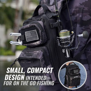 Échantillon gratuit Sac à dos imperméable 900D Sac à dos de randonnée tactique pour la randonnée, le camping, la pêche, la chasse - Product Image 4