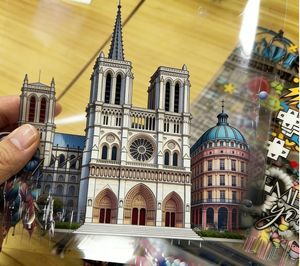 Autocollants de transfert thermique DTF personnalisés de la série Monuments mondiaux (Grande Muraille, Statue de la Liberté) pour l'impression sur T-shirts et vêtements, lavables - Product Image 2