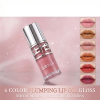 Gloss à lèvres végétalien de luxe bio avec formule anti-transfert pour maquillage de fête, service OEM ODM d'emballage
