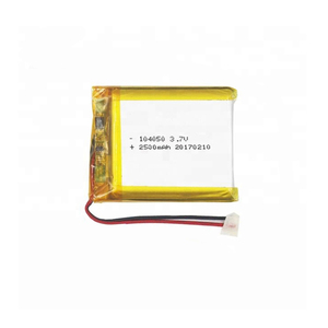 Wholesale rechargeable flat 104050 3,7 V 2500 mAh lithium polymer battery - Product Image 4