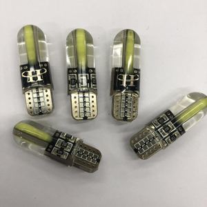 Kích thước ngắn <span class=keywords><strong>T10</strong></span> <span class=keywords><strong>LED</strong></span> xe hơi và xe gắn máy Bóng đèn Silicone không thấm nước ánh sáng nội thất W5W bóng đèn - Product Image 2