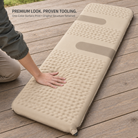 Matelas de couchage gonflable avec chambres à air en TPU soudées et cadre de soutien périmétrique pour collections de camping en marque blanche