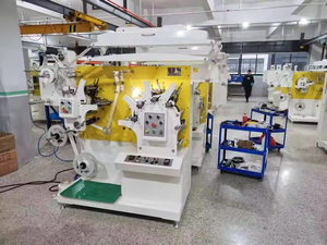 JR-1221 <span class=keywords><strong>Flex</strong></span> in ấn giá máy tại Trung Quốc/Nylon taffeta, bông băng, satin Ribbon quần áo nhãn flexo máy in - Product Image 3