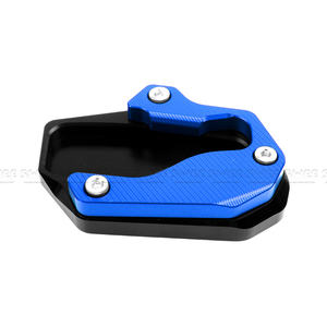 Motocicleta Cnc aluminio pie plano soporte lateral extensión Kickstand Pad placa accesorios para Honda <span class=keywords><strong>Forza</strong></span> 350 Nss350 - Product Image 5