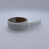 Etiqueta Adhesiva Anti-metal NFC con Impresión de Logotipo Personalizado, Etiqueta con Chip NTAG 213 Grabable