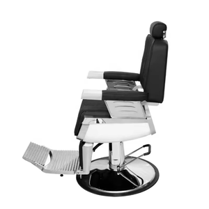 Sillón de Barbería Reclinable de Cuero SW Belmont con Función de Masaje para Salón o Muebles de Hogar/Hotel - Product Image 3