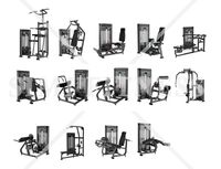 Machine d'entraînement de musculation pour les épaules, série SM PR, haute qualité, pour les deltoides et le renforcement du haut du corps