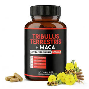 Capsule di Tribulus Terrestris e Maca per il Supporto della Libido e della Resistenza Maschile, Etichetta Privata OEM ODM - Product Image 1