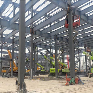 Magazzino prefabbricato in acciaio di alta qualità, facile da montare, struttura in acciaio per officina, edificio in struttura metallica. - Product Image 6