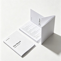 Catalogue d'instructions produit, manuel d'utilisation, brochure de spécifications, imprimé en couleur sur mesure, vente en gros