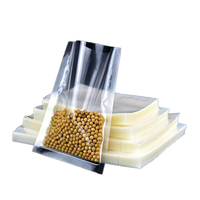 Sacs de conservation sous vide en plastique personnalisables avec logo, réutilisables, en nylon PE de qualité alimentaire pour congélateur, pour légumes, fruits, poulet, saucisses