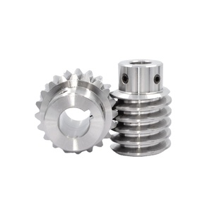 Metal <strong>Worm</strong> Gear 2 Modulus 20/25/30 Teeth Customizable 45# Steel Nonstandard <strong>Gearbox</strong> Made in China - Product Image 1