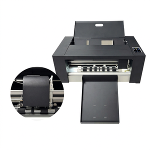 Machine de découpe d'étiquettes à double tête servo YITU HS370DL avec caméra CCD et alignement automatique, découpeuse numérique 360 mm pour autocollants - Product Image 1