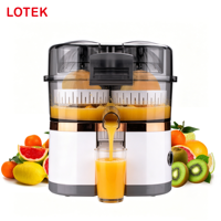 Elektrische citrus- en fruitpers blender met DC-motor, USB oplaadbaar, multifunctioneel huishoudelijk apparaat, 400 ml capaciteit