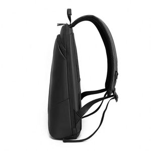 OEM Slim Lightweight Business Laptop <b>Backpack</b> Men Black Waterproof <b>Nylon</b> Computer <b>Backpack</b> Bag College Student School Bags - Product Image 2