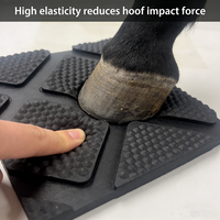 Tapis d'entraînement intérieur souple et résistant aux chocs en caoutchouc pour bétail, vaches, moutons, chevaux, service de découpe, antidérapant, taille personnalisable